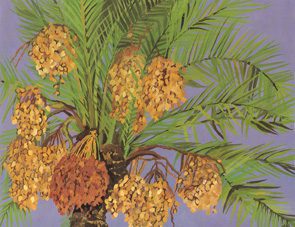 Seven Species, Dates, Painting Copy, Diana Shimon
